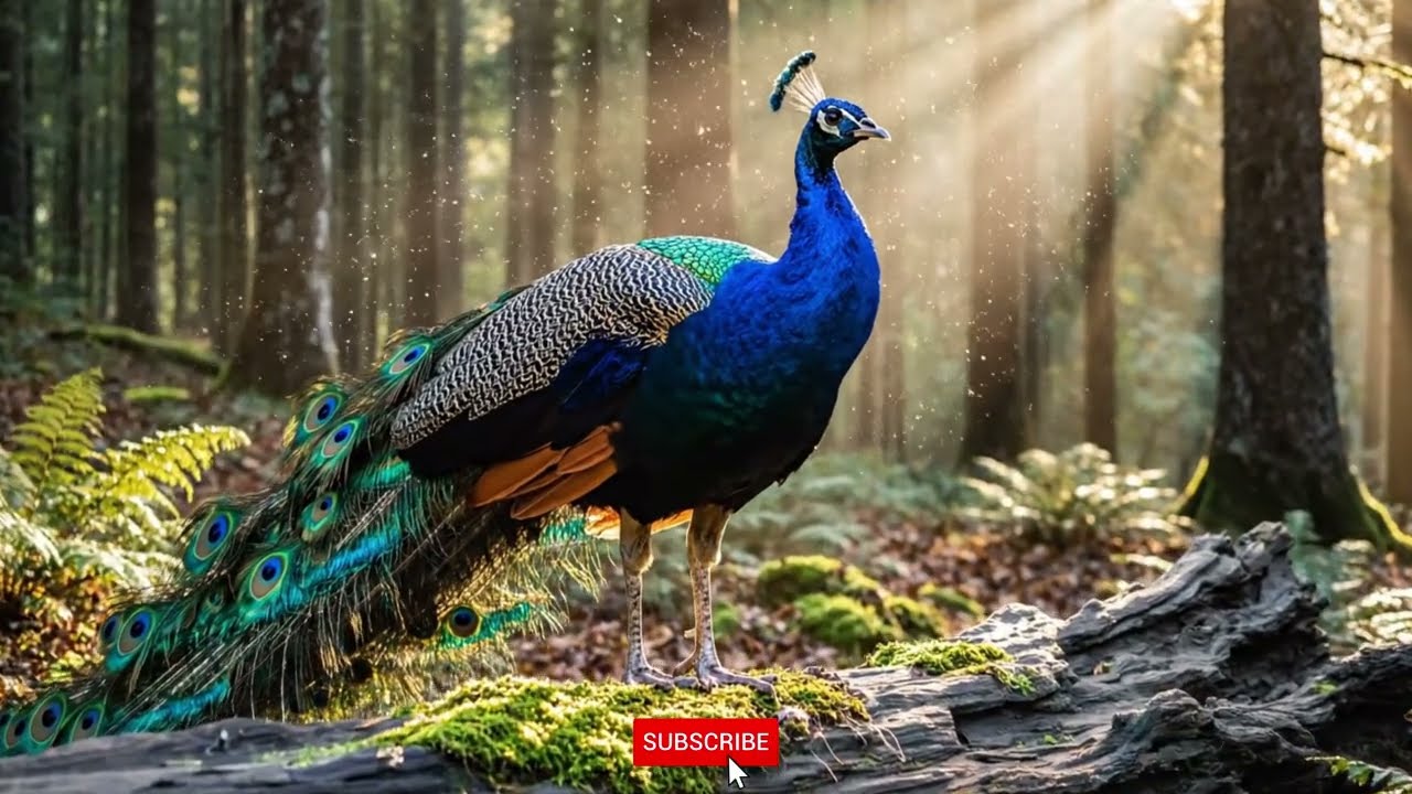 The Magical Peacock Dance | A Beautiful Forest Story 🌧️🦚