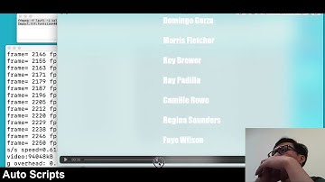 FFmpeg Tutorial - Creating Scrolling Credits with a Transparent Background using FFmpeg