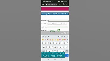 CSIR ADMIT CARD OUT NOW | Admit Card Download| JOINT CSIR NET 2023| #csirexam #csirnet2023 #csirnet