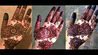 Most Beautiful Simple & Easy Mehndi Designs For Front Hand || Artistic Henna By Saima screenshot 5