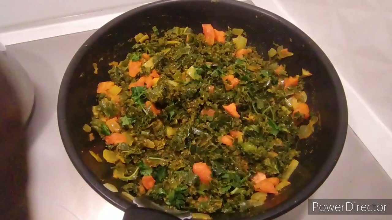 Recette de Chou kale à la sauce tomate