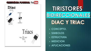 DIAC Y TRIAC: Explicados de forma simple y amena, clase completa