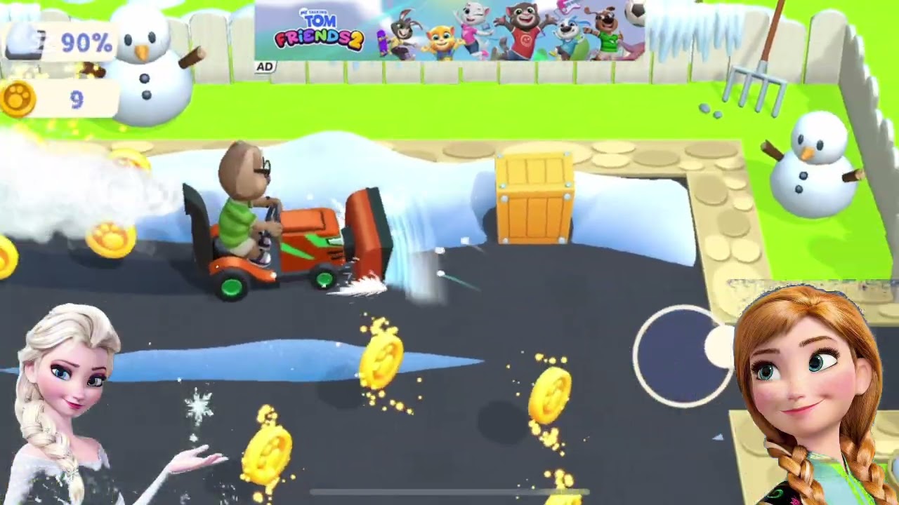 My talking tom friends 2.            