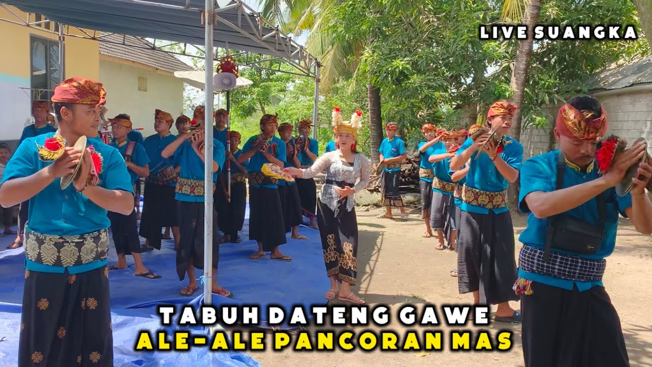 TABUH SELAMAT DATANG GAWE ALE-ALE PANCORAN MAS LIVE SUANGKA