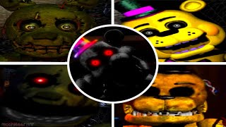 One Night at Springtrap's 1,2,3,4,Rebooted - All Jumpscares