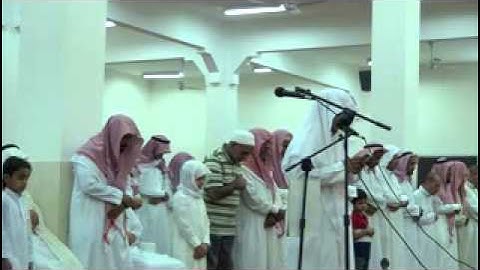 صلاة التراويح للقارئ حامد العلوان14- 9 -1434  ---  تلاوات منطقة حائل