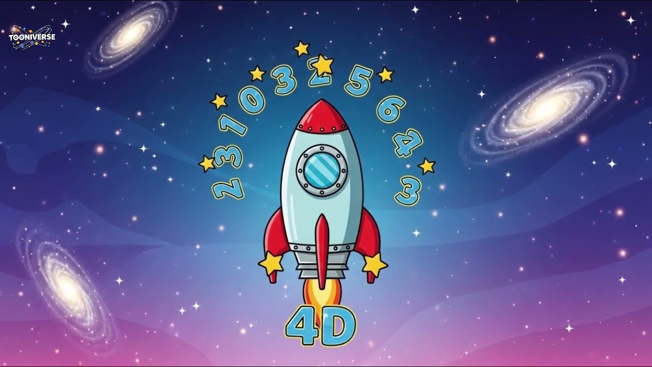 Numbers In Space   – Fun Kids Song  Tooniverse