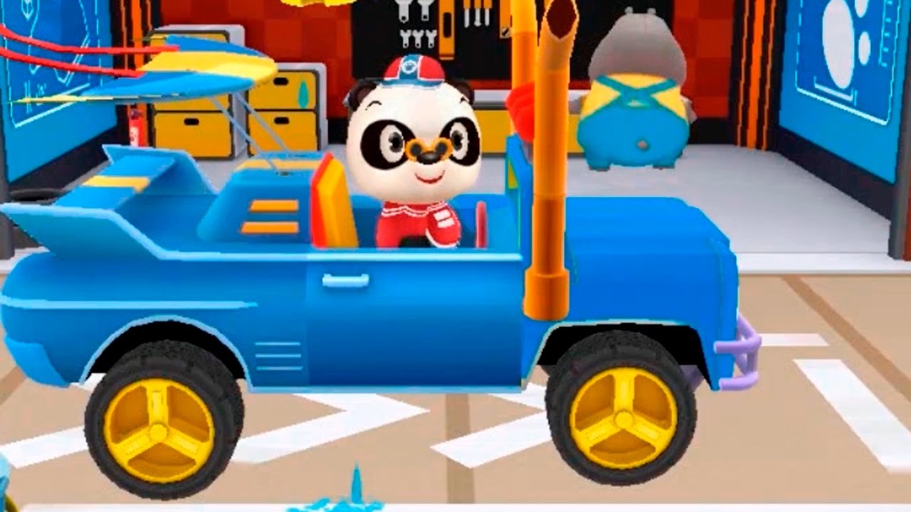 Dr Panda Racers - Dr panda games - Educational apps for kids - YouTube