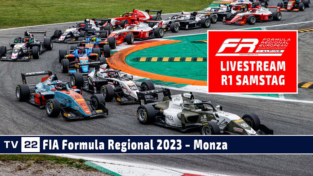 RE-LIVE Monza Rennen 1 Formula Regional European Championship by Alpine