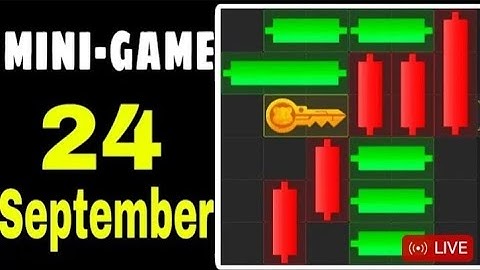 Hamster kombat Mini Game Today 24 September ┃How to Solve Mini Game Puzzle Hamster kombat (100%)