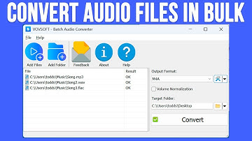 How to Convert Audio Files to Different Formats in Bulk
