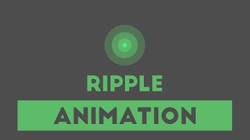 Ripple Animation Effect  | Using HTML & CSS | 2020