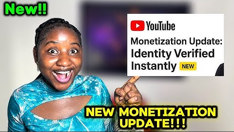 GOOD NEWS YouTubers! YouTube Just Changed Monetization (New Update 2025)