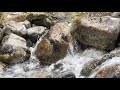 Colicky baby sleeps to this sound- Natures original white noise from Norwegian River 12 h.