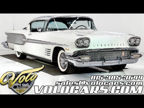 1958 Pontiac Bonneville for sale at Volo Auto Museum (V20234) - YouTube