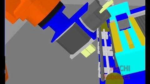 Nachi Robot Simulation (Machine Tending)