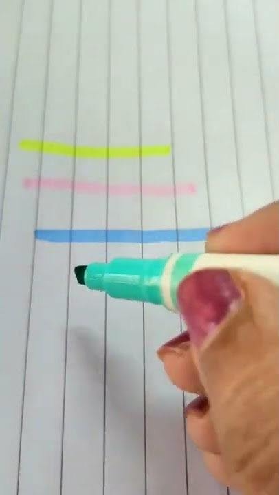 Pilot Frixion Erasable Highlighters - Tested 