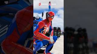 Spiderman Selamatkan Kak Ros Dikejar Gerombolan Skibidi Toilet #shorts #gta5 #upinipin #viral