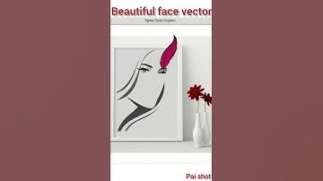 Beautiful face using python turtle #shorts #paishot #homedecor