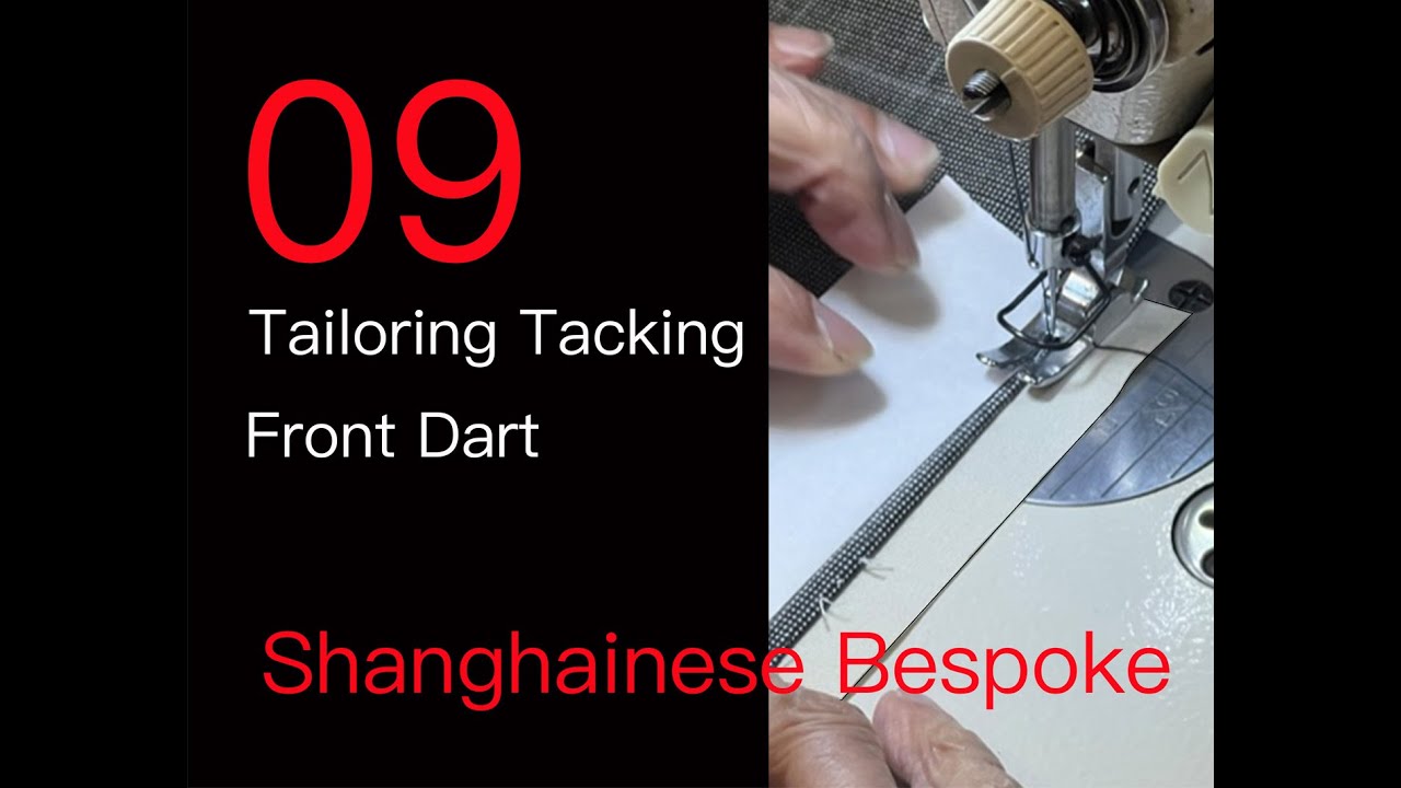 shanghainese bespoke 09 Tailor Tacking and the front dart