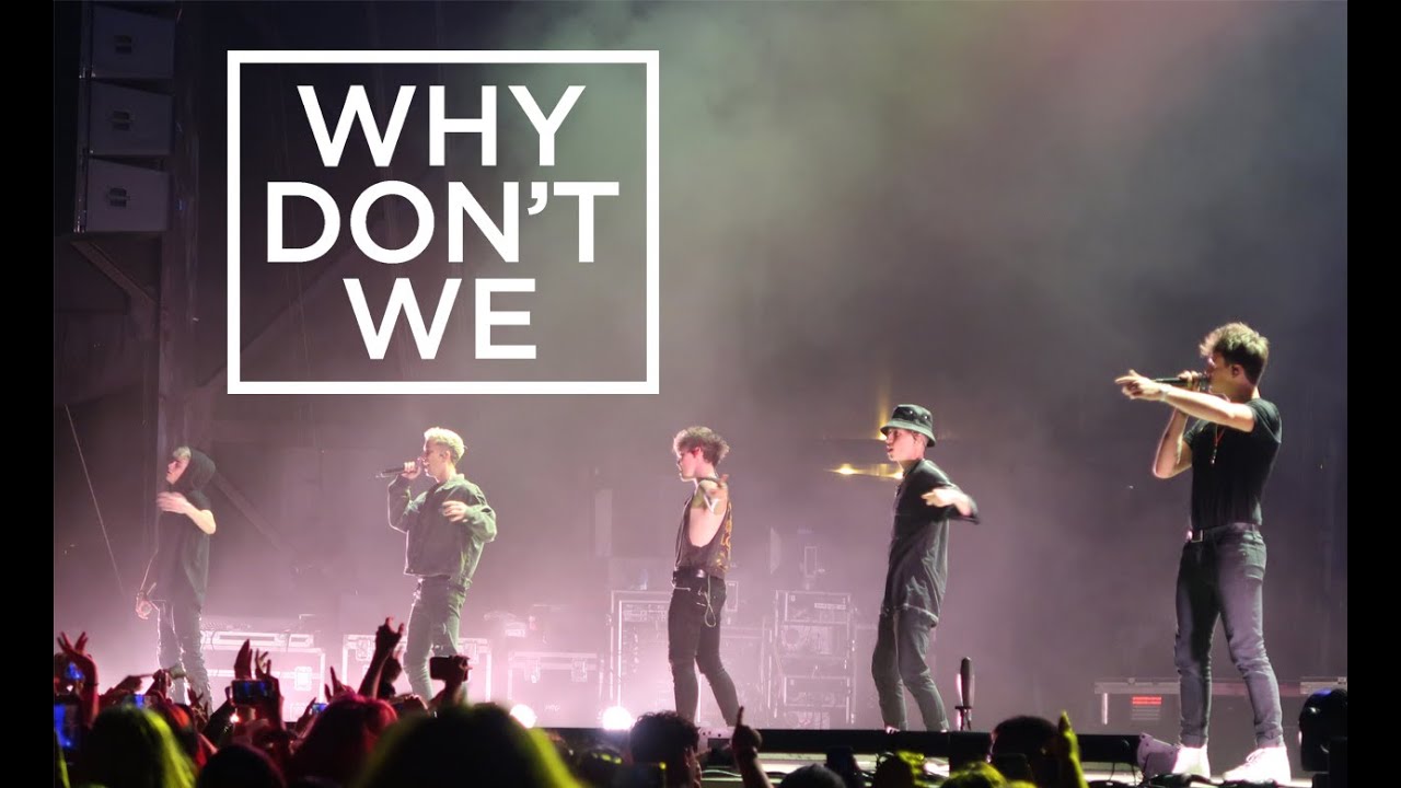 Her FIRST Why Don't We Concert! | 8 Letters Tour 8/31/19 - YouTube