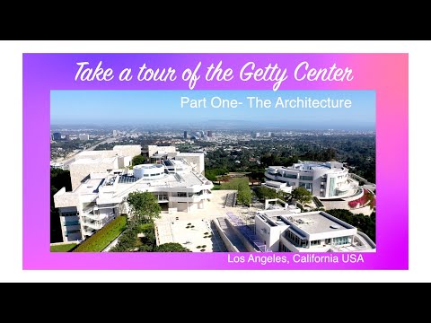 Visiting the Getty Center .