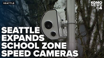 Seattle expands school zone speed cameras to curb traffic violations