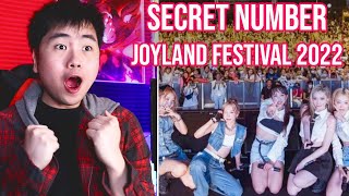 SECRET NUMBER in INDONESIA | Joyland Festival 2022 | REACTION