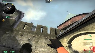 Two Simple Smokes On Cobblestone For Bombsite A- CSGO