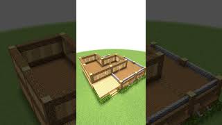 Easy Large Wooden Survival House | Minecraft Build