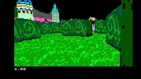 Small 3D engine for Amiga A1200 tech demo (Spyro The Dragon)