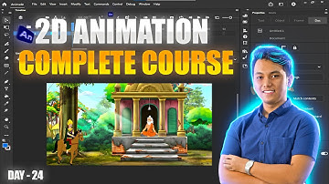 2D Animation Full Course in Urdu/Hindi | Day 24 of our 2D Animation Course using Adobe Animate CC!