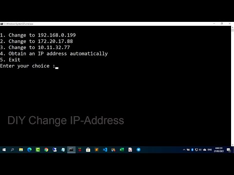 Video: Dynaamisen IP-osoitteen Muuttaminen