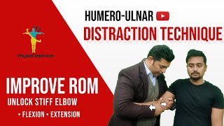 ELBOW JOINT TREATMENT : DISTRACTION MANIPULATION TECHNIQUE