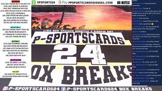 3/24/2021 | P-Sportscards24's LIVE BOX BREAKS | BONUS BREAKS!