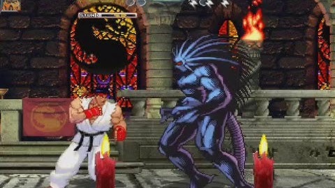 MKSF Klassic combo -  Ryu & Scorpion