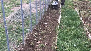 “tips on how” to ROTOTILL your garden (electric rototiller) earthwise