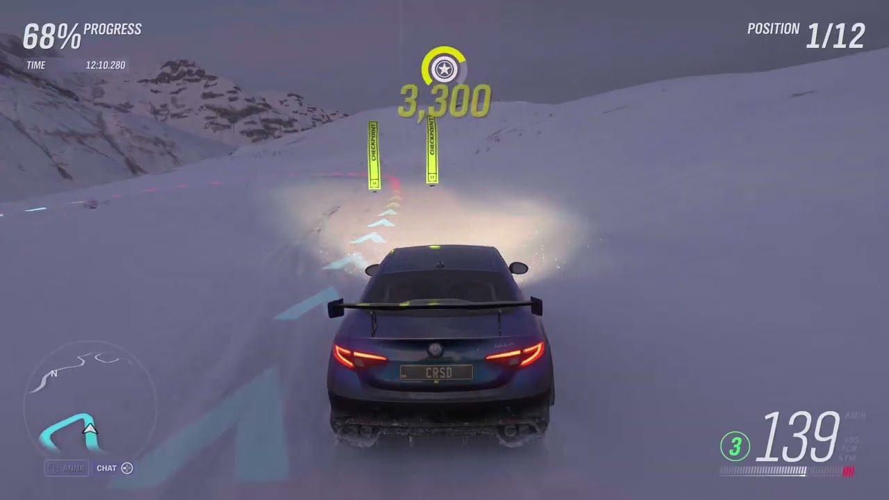 Forza Horizon 4 Gameplay / 2016 Alfa Romeo Giulia Quadrifoglio FE / 4K