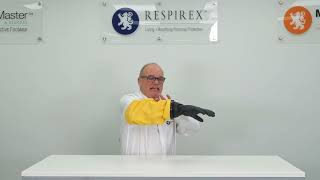 Respirex PushFit Cuff System for Chemical Protective Workwear