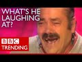 How laughing man spread around the world  bbc trending