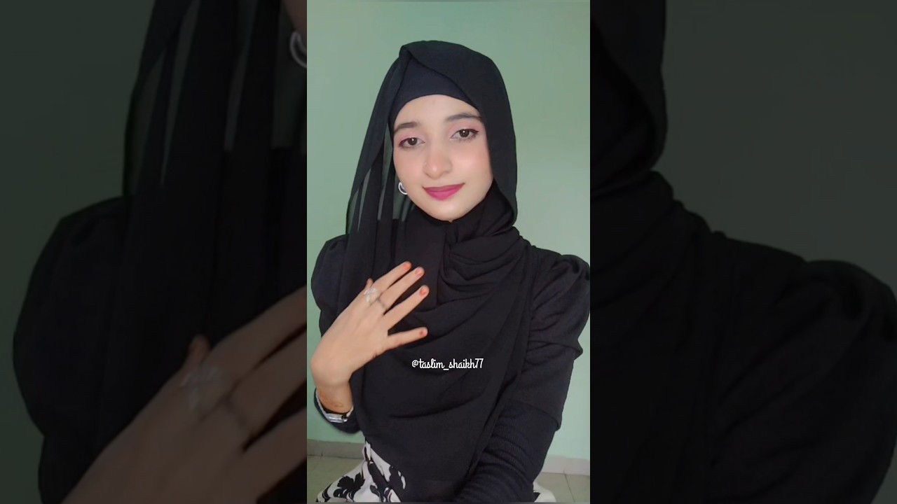 hijab tutorial| Trending 
