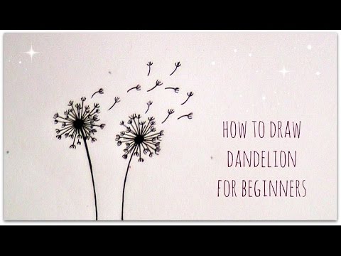 Video: Cara Melukis Dandelion