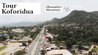 Touring Koforidua from the Skies in 4K | Aerial Ghana