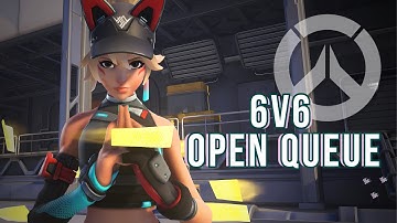 Kiriko in 6v6 Open Queue | Steady Support | Overwatch 2