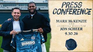 Press Conference | Sporting Director Jon Scheer and Mark McKenzie