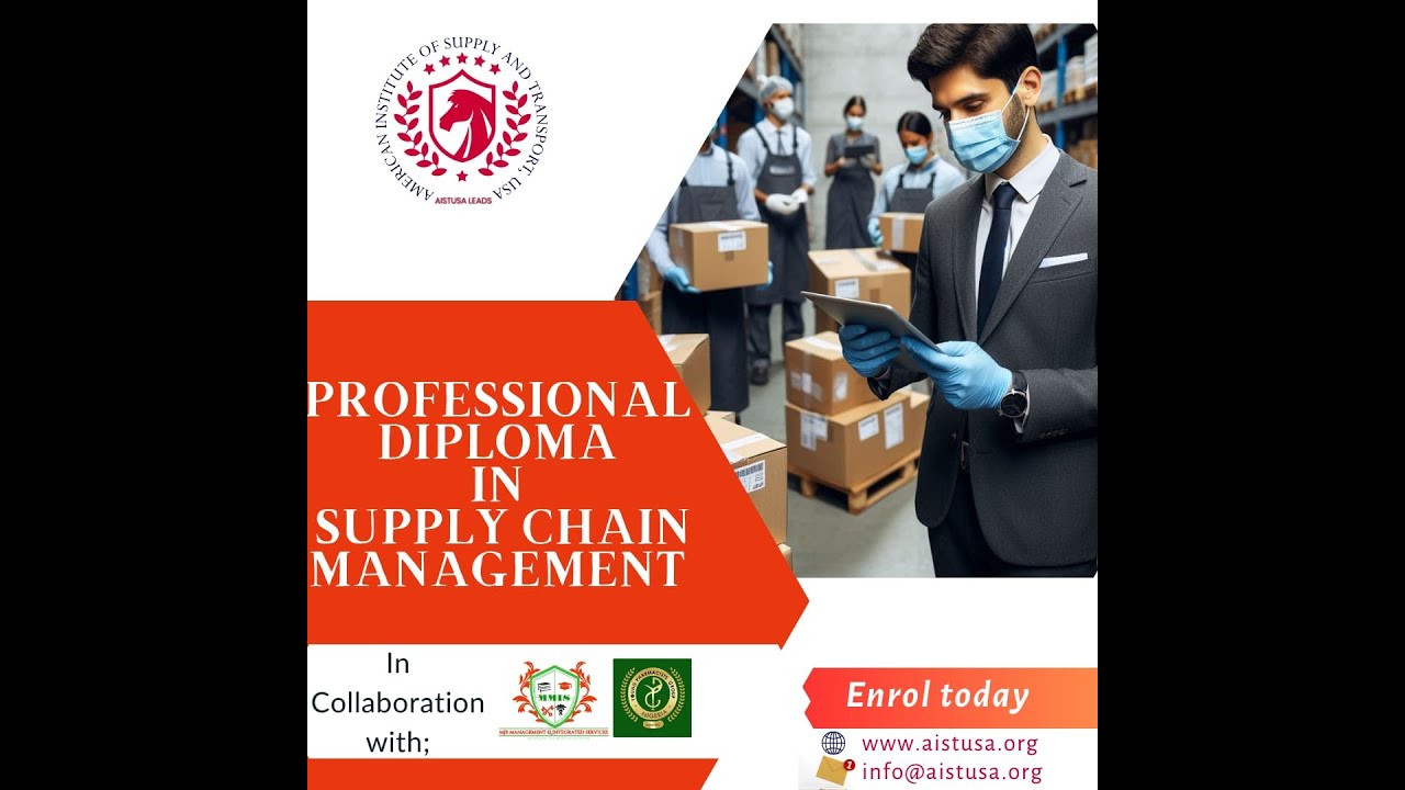 PROFESSIONAL DIPLOMA COURSE IN SUPPLY CHAIN MANAGEMENT PART 1 - YouTube