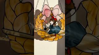Studio Ghibli Stained Glass #anime #glassart #stainedglass