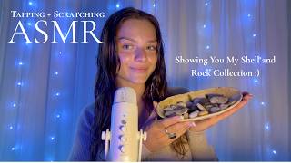 ASMR Overexplaining My Shell & Rock Collection ♡ Tapping & Whisper Rambles for Sleep
