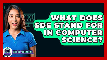 What Does SDE Stand For In Computer Science? - Next LVL Programming