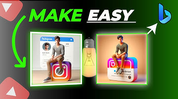 How to create 3D AI Social media Images  | bing image creator tutorial || Asim Brohi Official